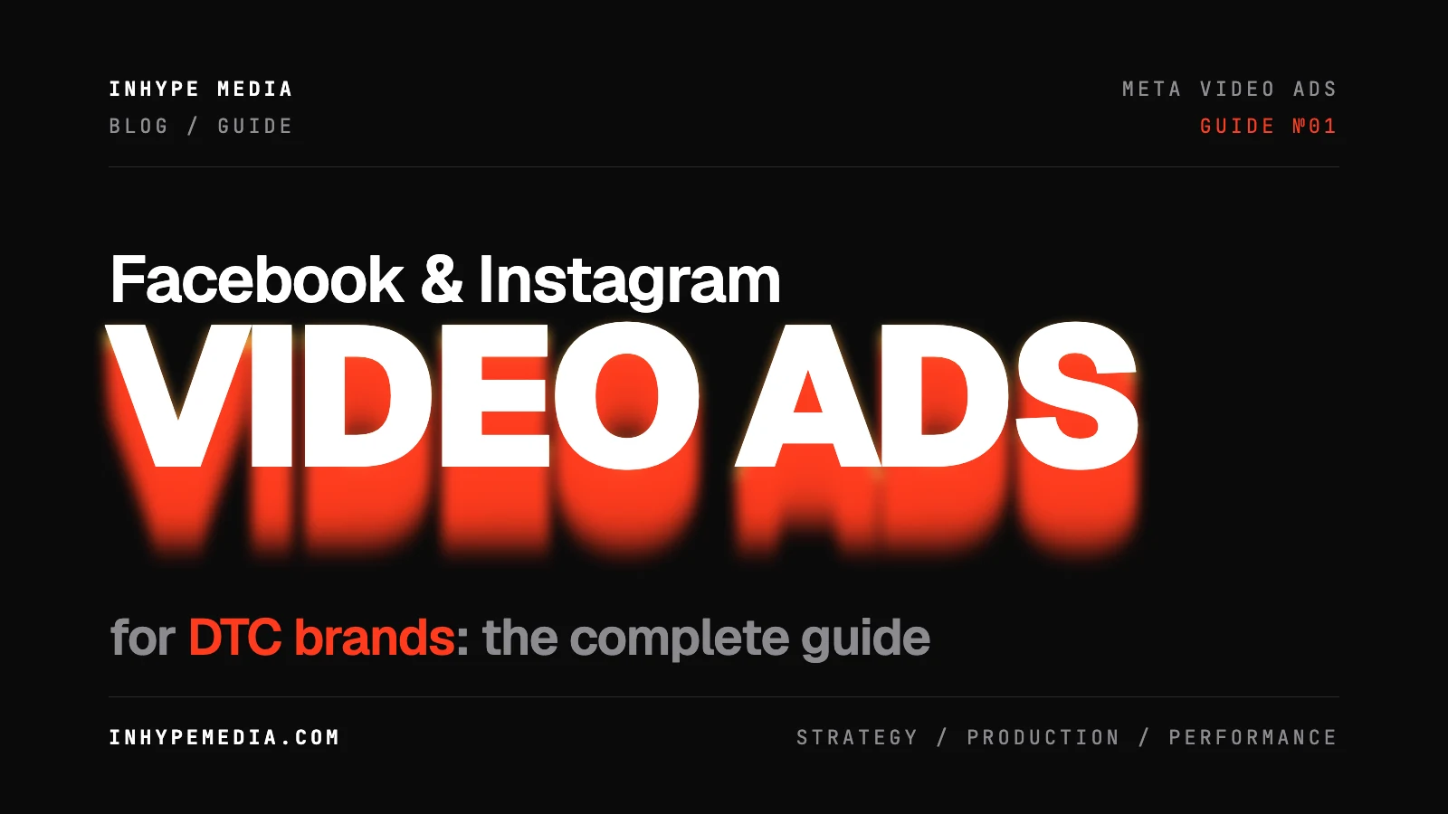 Facebook and Instagram Video Ads for DTC Brands: The Complete Guide